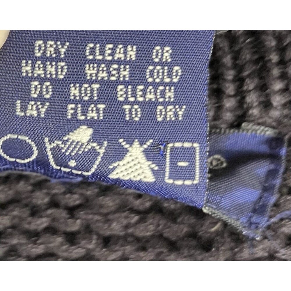 VTG Y2K Eagle's Eye Stock Market Snap Cardigan M Bulls Bears Buy-Sell-Hold RARE - Picture 12 of 12